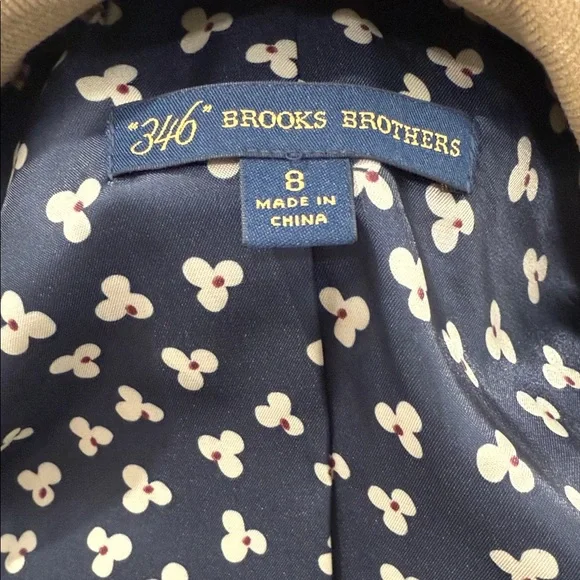 Brooks Brothers Camel Women's Blazer - Picture 5 of 6